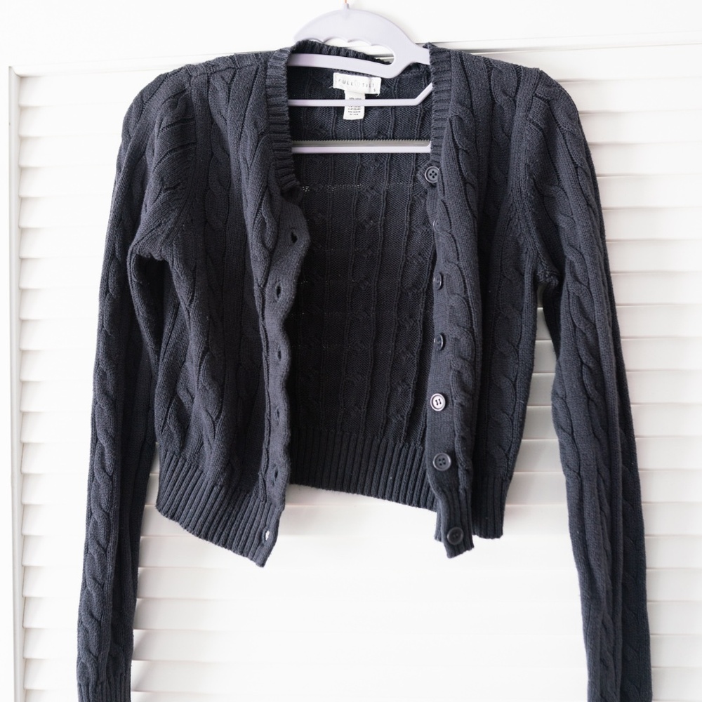 Cropped cardigan